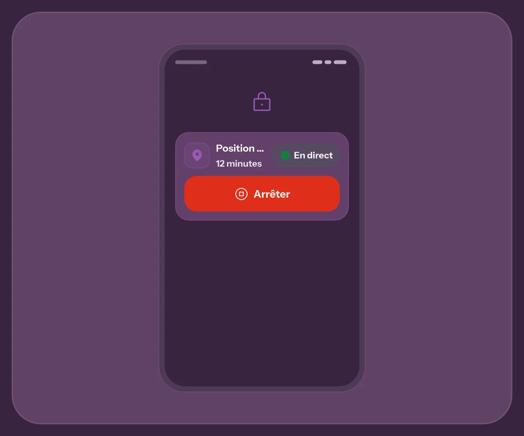 Contrôler le direct hors de l’application
