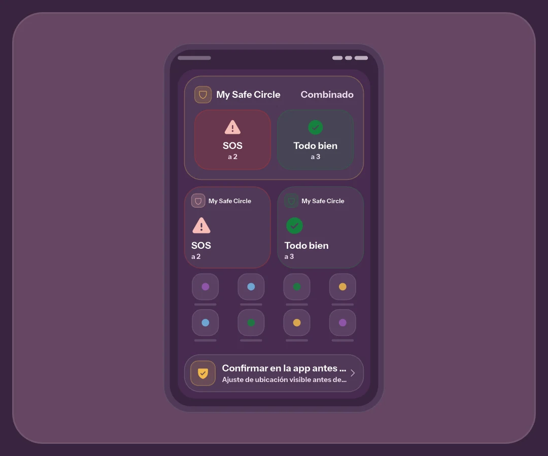 Widgets, rutinas y actualizaciones 2.0